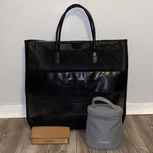 Burberry Fragrances mesh nylon Tote Bag Glasses Case & Givenchy Accessory Bag
